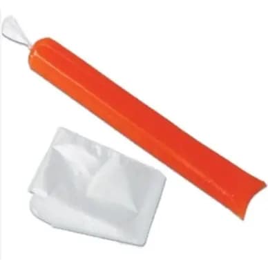 SACO PLASTICO VIRGEM PARA GELADINHO TALHER E OUTROS 5x24 1000 UNIDADES