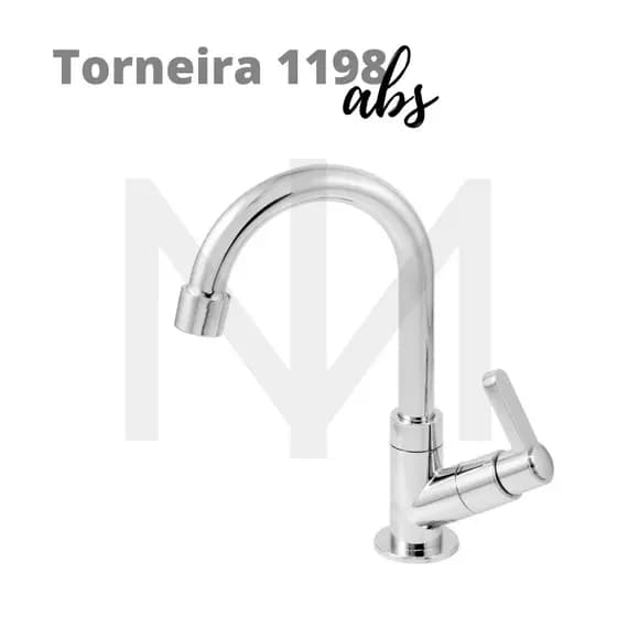 Torneira Lavatório Banheiro Bica Móvel bancada 1/4 De Volta Cromado ABS (PROMOÇÃO)