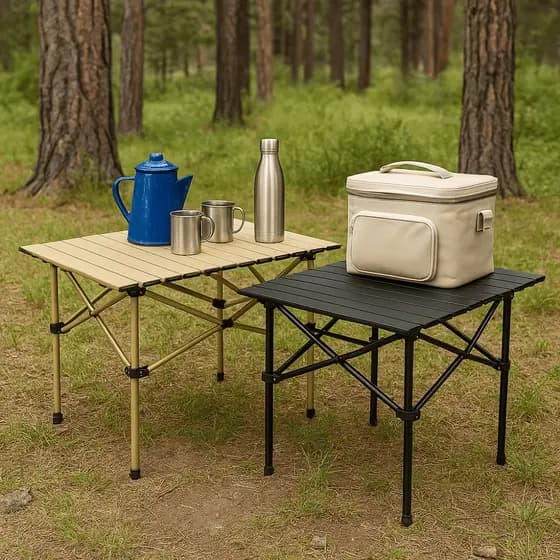 Mesa Camping Dobrável Portátil Acampamento Viagens Férias Jardim Quintal Escalada Piquenique Parque
