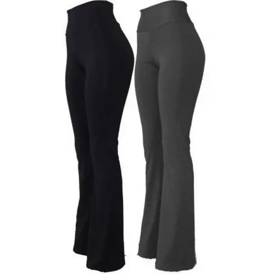 Calça Flare Legging Bailarina Boca De Sino Femenina Suplex