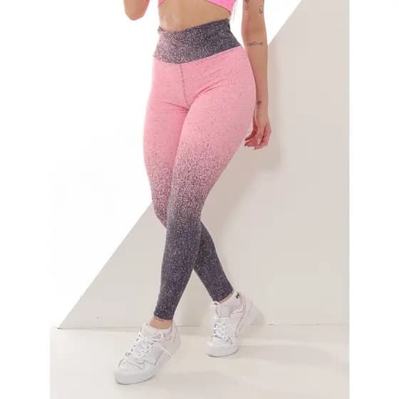 Calça Legging Fitness Academia Degradê esport