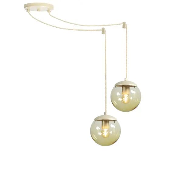 Luminária Pendente Jabuticaba Moon Globo 15 cm Centro de Mesa EvvoDesign