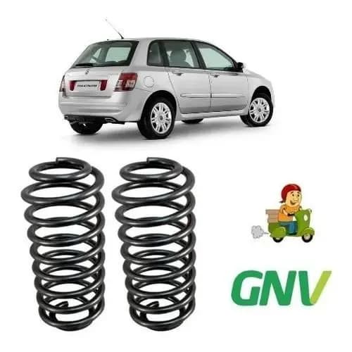 Par De Molas Reforçadas Gnv Fiat Stilo 2009 2010 2011