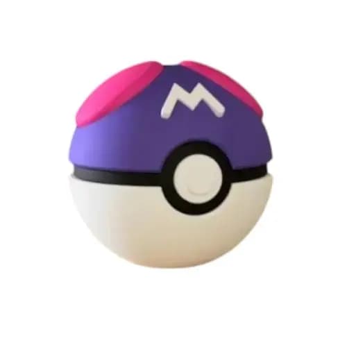 Master Ball Pokémon 7cm Bola Colecionável Geek Presente