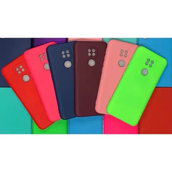 Capa para Motorola Moto G9 Play / Moto G9 / Capa + Pelicula 3D ou Só 1 Capinha Aveludada Case