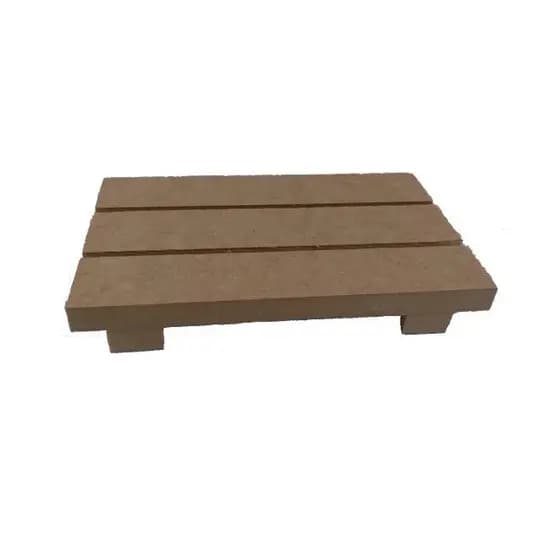 Palete em MDF Cru - 13x8 10 unidades