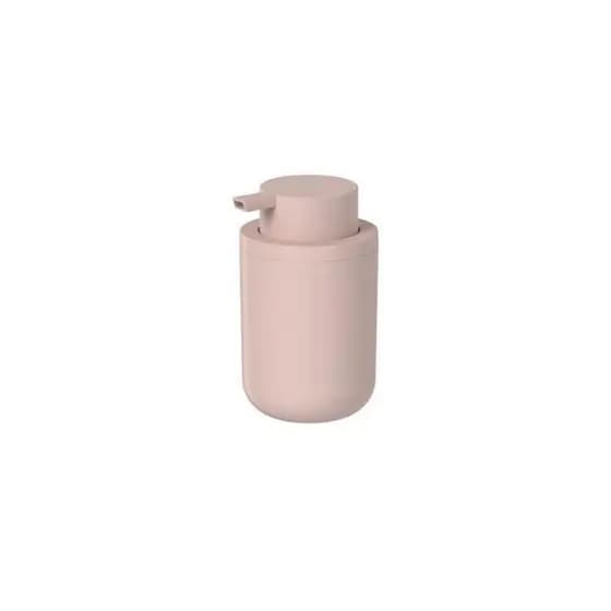 Porta sabonete líquido 300ml banheiro Martiplast OU Bold fechado rosa duna