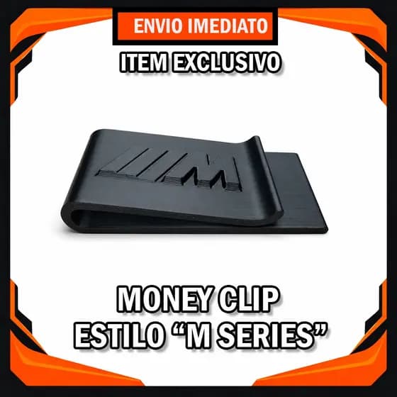 Porta Notas Minimalista BMW M