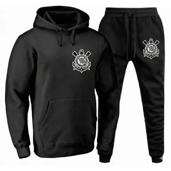 Conjunto Moletom Blusa+Calça Times Unissex Modelo Canguru ENVIO IMEDIATO