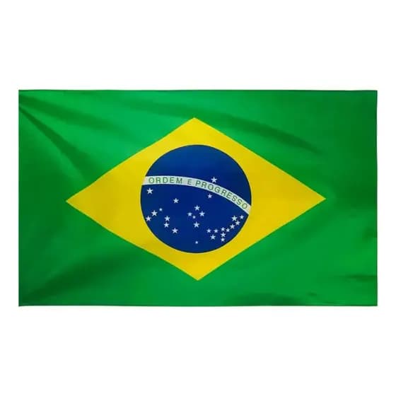 Bandeira Do Brasil Grande 140x90cm Para Copa Do Mundo Torcida Hexa Reforçada Cores Vivas Decoração