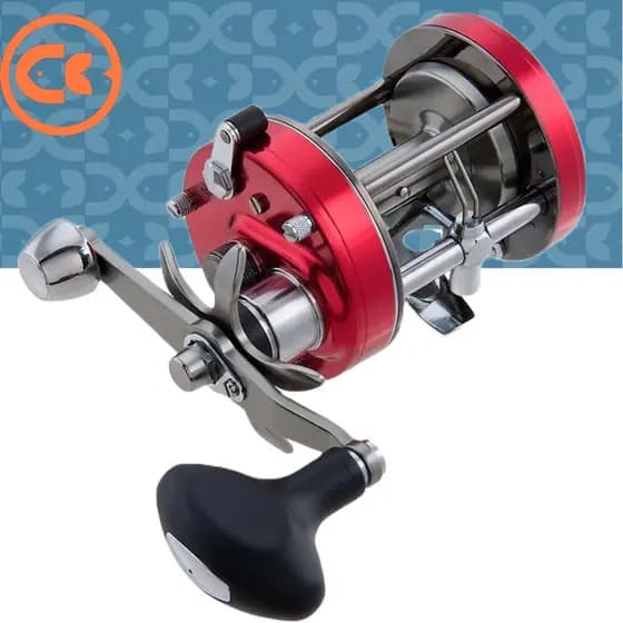 Carretilha De Pesca Abu Garcia Ambassadeur 7000/7001 C - Drag:9kg - Pesca Pesada