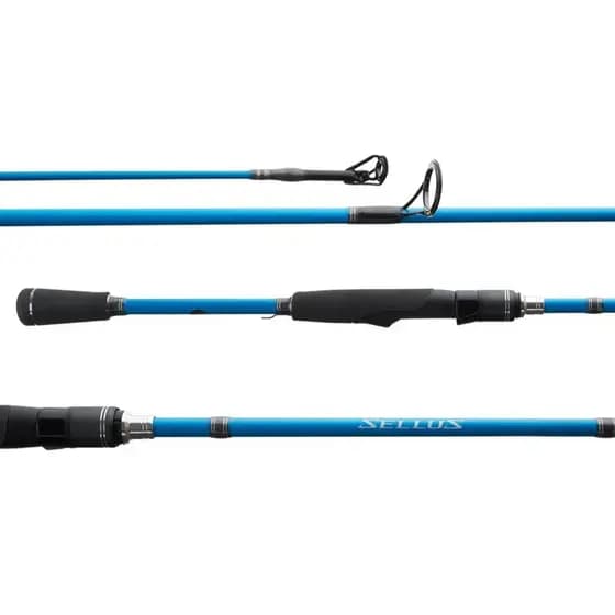 VARA PARA MOLINETE SHIMANO SELLUS 6' 0" (1,83M) 12-25LB - CARBON 24TON - 2 PARTES