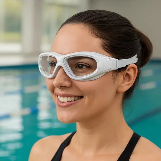 ÓCULOS DE NATAÇÃO ADULTO PROFISSIONAL-SILICONE - TRIA