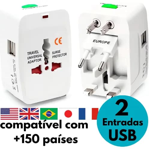 Adaptador Tomada Universal Internacional Portátil,Para Americana Europa Argentina Viagem adaptor