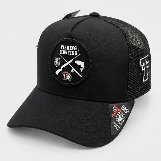 BONES TELINHA TRUCKER COUNTRY ORIGINAL SERTANEJO PESCA MASCULINO FEMININO TEXAS FILD