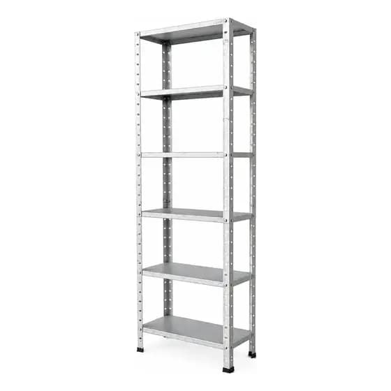 Estante Prateleira De Aço Galvanizado 6 Prateleiras180x60x28