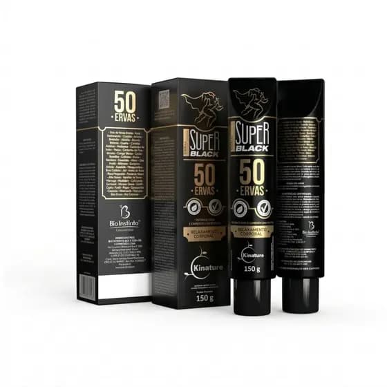 POMADA FISIOFORT 50ERVAS - A MAIS FORTE E POTENTE CONTRA SUAS DORES USO PROFISSIONAL - BIO INSTINTO