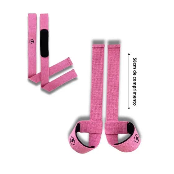 PAR Tala Straps algodão com NEOPRENE musculação Academia Treino