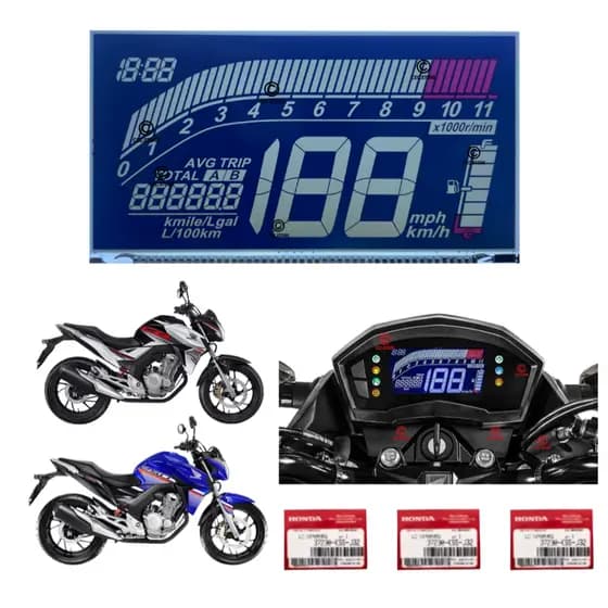 Display Lcd Do Painel Da Cb 250f Twister 2016 À 2022
