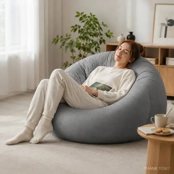 2 Pcs Poltrona Marrom Confortável Ajusta Ao Seu Corpo Chega Pronta Leve Para Mover Facil De Limpar Aconchegante