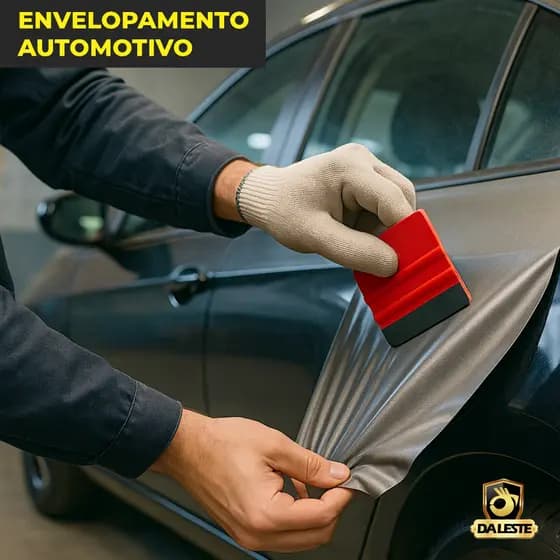 Adesivo Automotivo 120x200cm P/ Capo e Teto Black Piano Preto Fosco Nardo Gray + Espatula aplicação