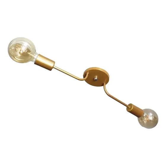 Plafon Venus Line Double Retrô Industrial Luminária