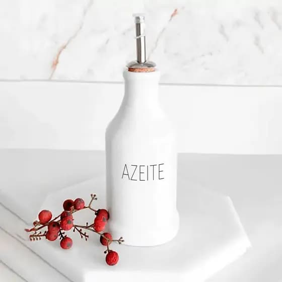 Garrafa Galheteiro Decorado Azeite