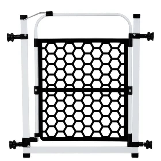 Portão Compacto Para Ambiente Doméstico 78cm Á 83cm Pets Preto