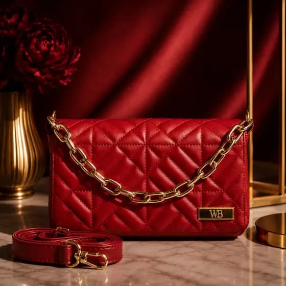 Bolsa Feminina Pequena Tiracolo Alça Corrente Elegante Dourada Luxuosa Festa Reforçada Sofisticada Presentear Forro