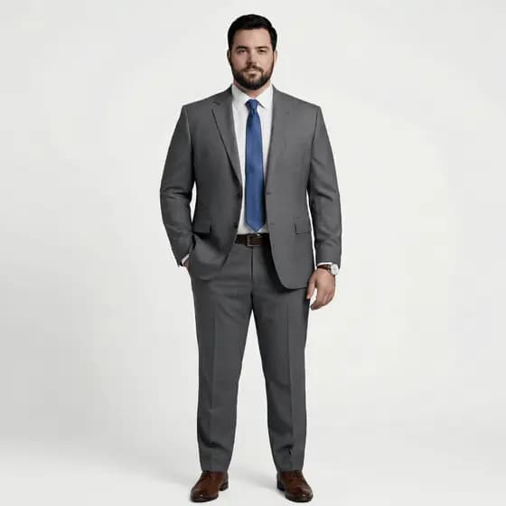 Terno Gala Elastano Alfaiataria Plus Size Esporte Fino Premium Italiano Masculino Social