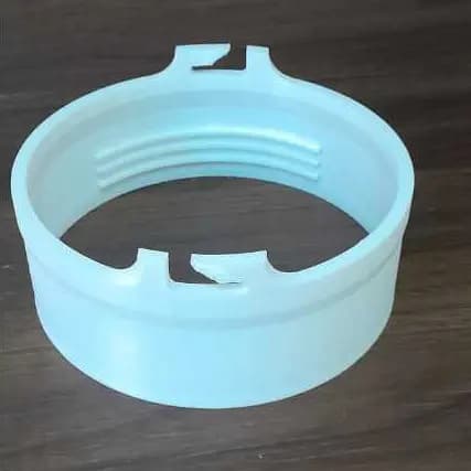 Adaptador Tubo Com Garras P/ Ar Condicionado Delonghi 130mm