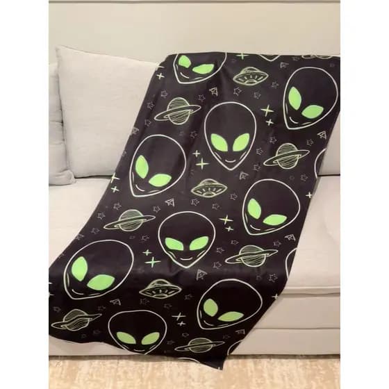 LANÇAMENTO Toalha ET ALIEN NEON para praia e piscina.