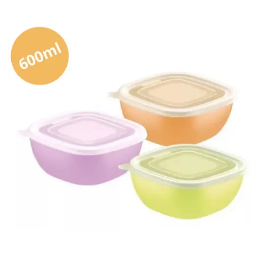 Pote Tramontina Mix Color Cinza 600ml Tramontina