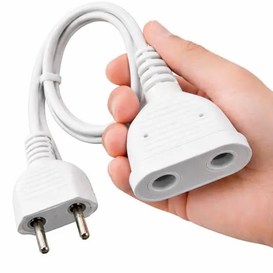 Extensão 2,5m para Alimentação de Câmera de Segurança Wi-Fi