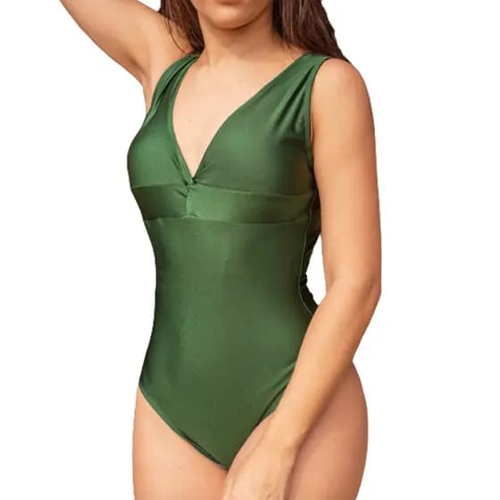 Maiô Body Feminino Moda Praia forrado, com Bojo e tecido de poliamida muito confortável (Ref 210)