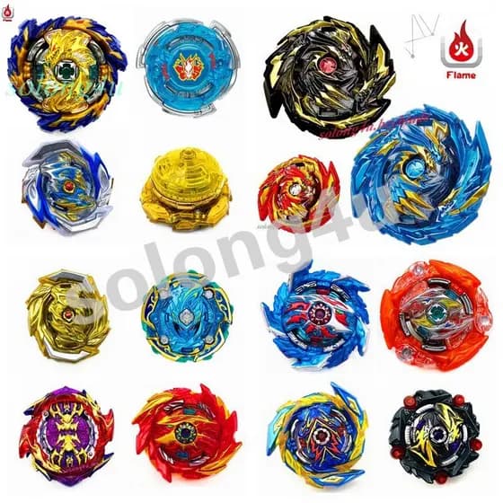 Solong4u Flame SuperKing GT Series Spinning Tops Brinquedos De Explosão Para Crianças