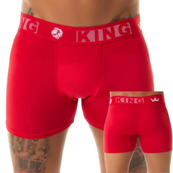 Kit 3 Cueca Boxer Adulto Microfibra Direto Fábrica Original King Boxers