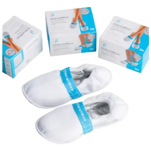 Hidratmax - Sapatilha Térmica P/ Hidratação Dos Pés - Foots