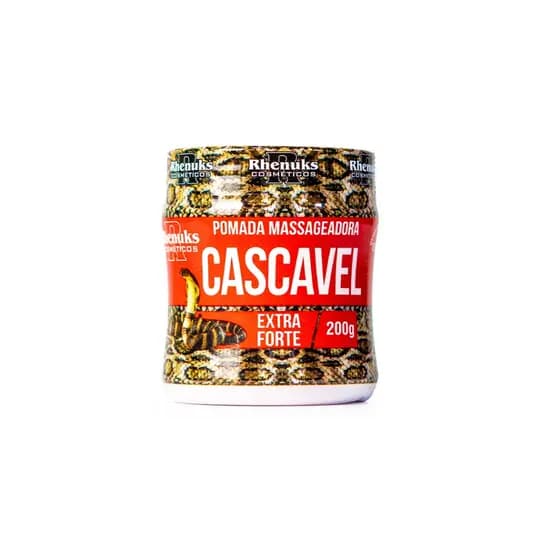 POMADA MASSAGEADORA CASCAVEL DORES MUSCULARES RHENUKS-UNIDADE