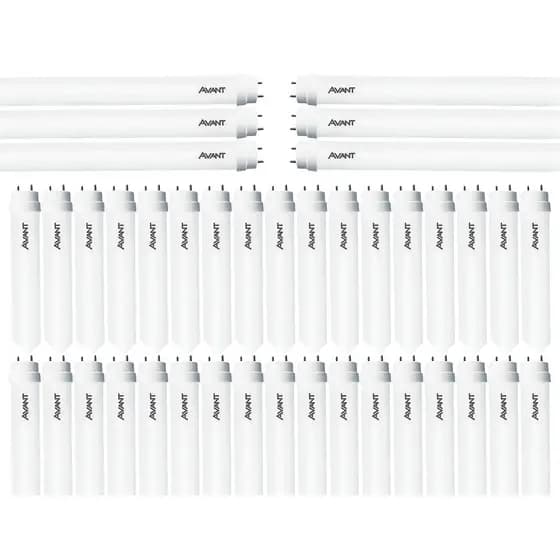 KIT 40 LAMPADA LED TUBOLAR T8 09W 60CM 6500K AVANT - OUROLUX
