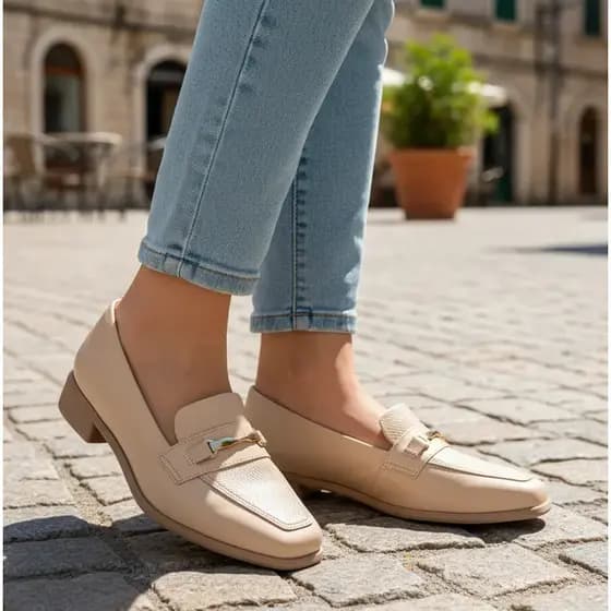 Piccadilly Mocassim Feminino Salto 3 Cm Ref. 662007