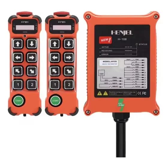 Par Controle Remoto - 8 Mov Talha Ponte Rolante H108