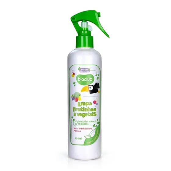Higienizador de Frutas e Vegetais Orgânico - Limpa Frutinhas e Vegetais Bioclub® 300 ml
