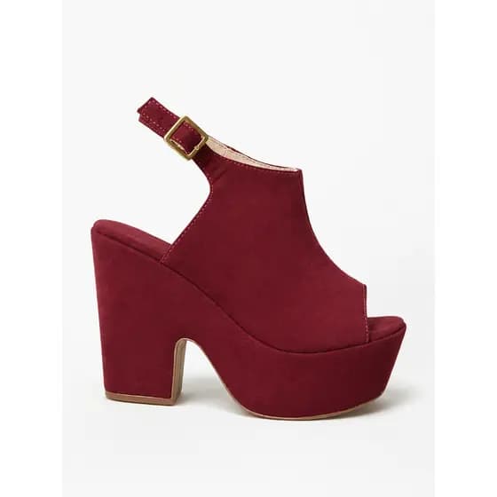 Sandália Feminina Salto Alto Grosso Meia Pata Open Boot Confortável Fechada Blogueira Inverno