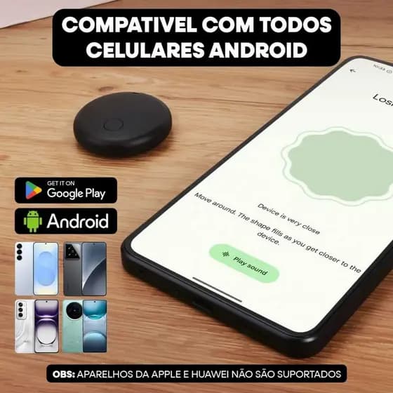 Rastreamento Inteligente, Controle Total - sistema operacional Android