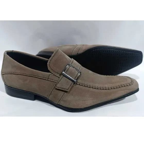 Sapato Social Sport Fino Nobuck Rato