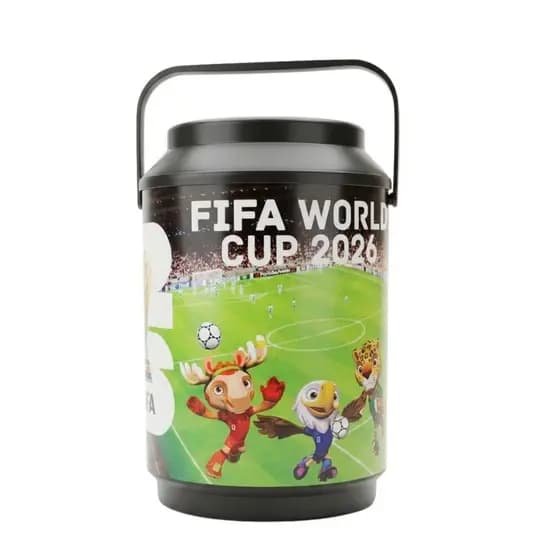 Cooler Térmico Caixa Térmica Para 10 Latas 6 Litros com alça Copa do Mundo 2026