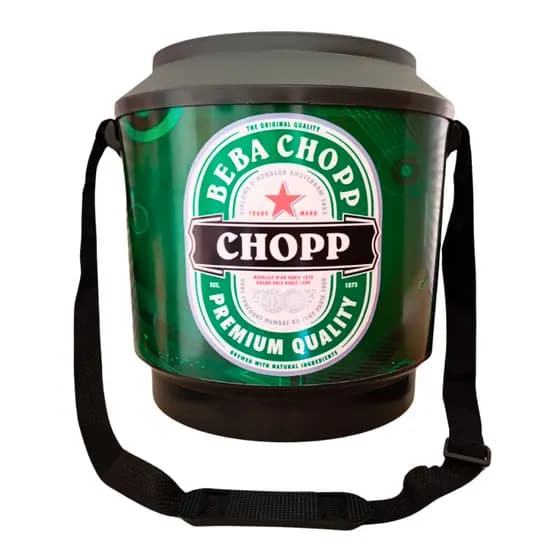 Cooler Térmico Caixa Térmica Grande Redondo para 30 latas com alça ou 21litros bebidas