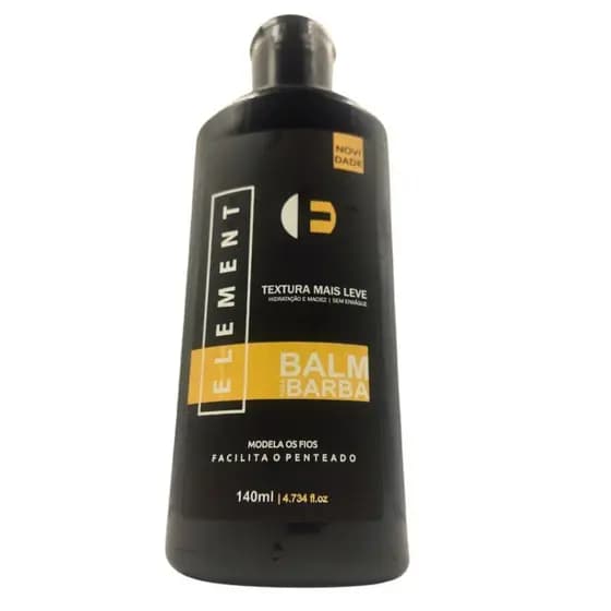 Balm Para Barba Element Alfa Look’s 140ml Balm Pós-Barba Hidratante Produto Profissinal