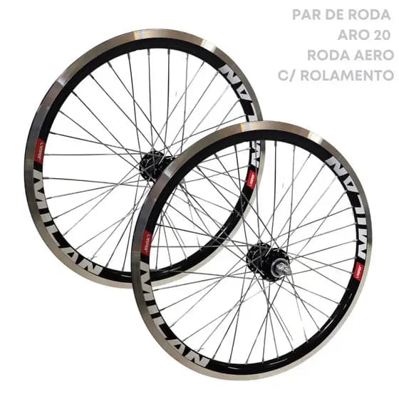 Roda Aero Aro 20 cubo de Alumínio